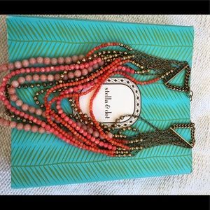 Stella & Dot multi strand necklace